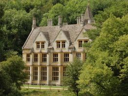 Woodchester Mansion Amongst the Trees in the Cotswolds